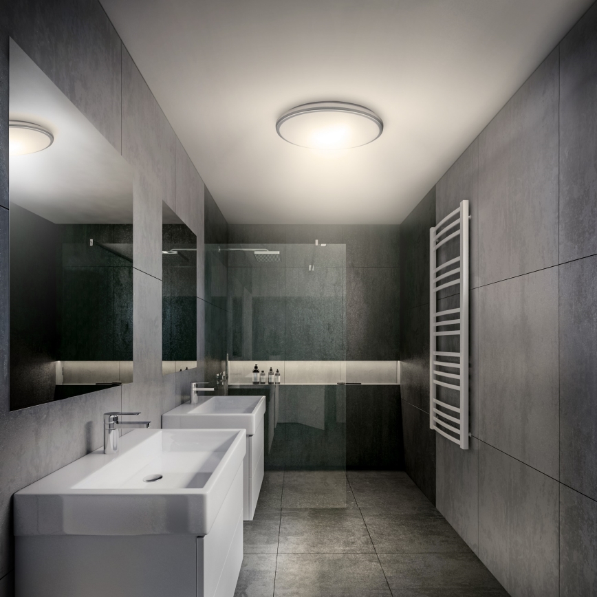 Lámpara de techo LED para baño LED/24W/230V 3000/4000/6500K IP54