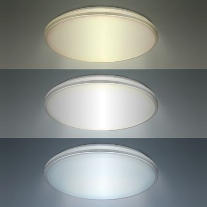 Lámpara de techo LED para baño LED/24W/230V 3000/4000/6500K IP54