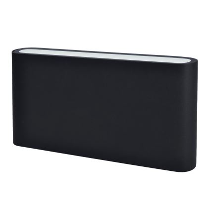 Lámpara de pared LED exterior MODENA LED/12W/230V 3000/4000/6000K IP54 negra