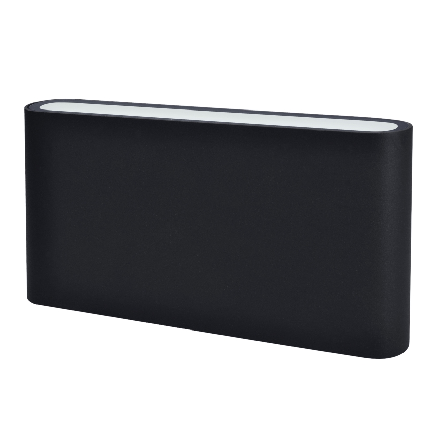 Lámpara de pared LED exterior MODENA LED/12W/230V 3000/4000/6000K IP54 negra
