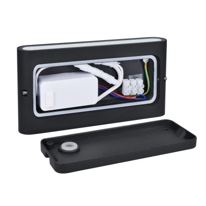 Lámpara de pared LED exterior MODENA LED/12W/230V 3000/4000/6000K IP54 negra