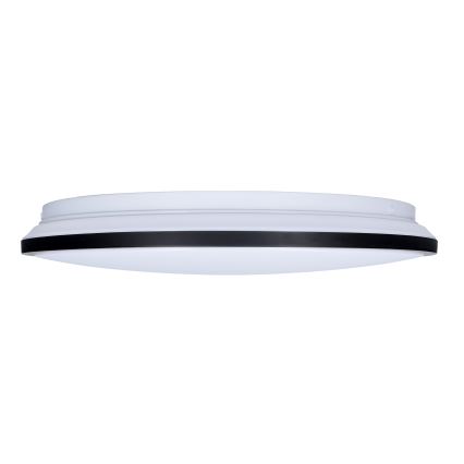 Plafón LED regulable JAMIL LED/48W/230V 3000-6500K negro + control remoto