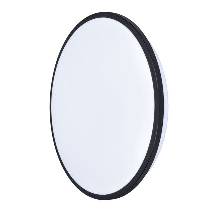 Plafón LED regulable JAMIL LED/48W/230V 3000-6500K negro + control remoto