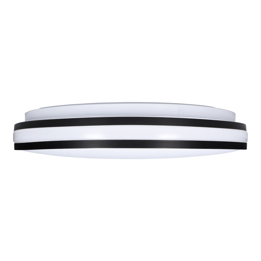 Plafón LED regulable LASKOS LED/48W/230V 3000-6500K negro + control remoto