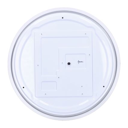 Plafón LED regulable LARIOS LED/48W/230V 3000-6500K diá. 39 cm negro + control remoto