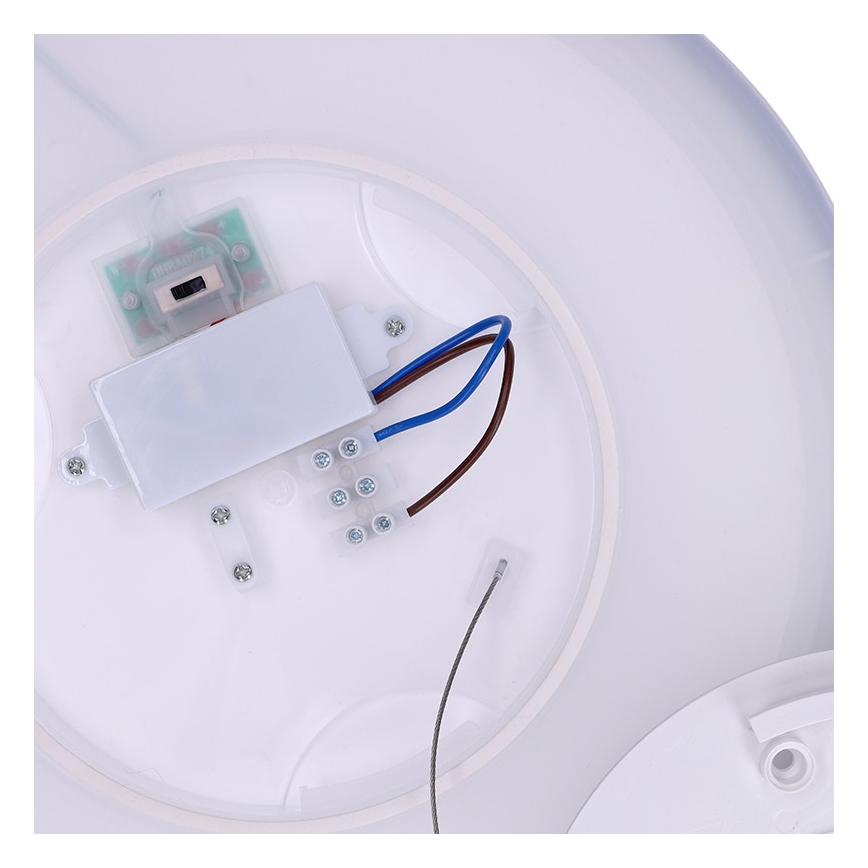 Lámpara de techo LED para baño ACATE LED/24W/230V 3000/4000/6000K Ø 29,3 cm IP54