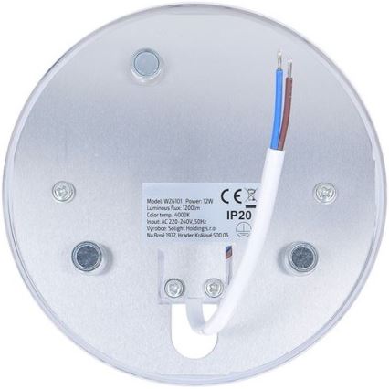Solight WZ6101 - Módulo Magnético LED LED/12W/230V 13 cm Ø 4000K
