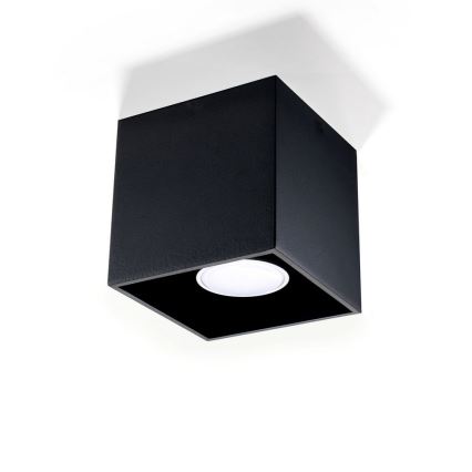 Foco QUAD 1 1xGU10/10W/230V negro