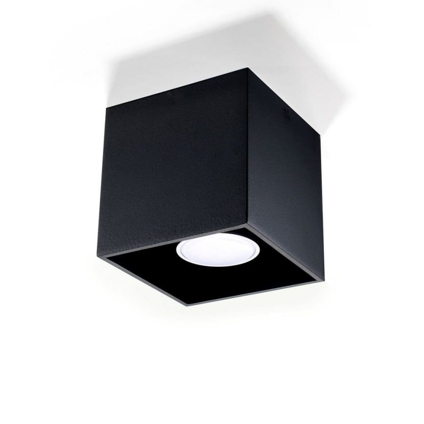Foco QUAD 1 1xGU10/10W/230V negro