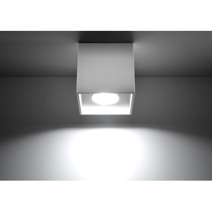 Foco QUAD 1 1xGU10/10W/230V blanco