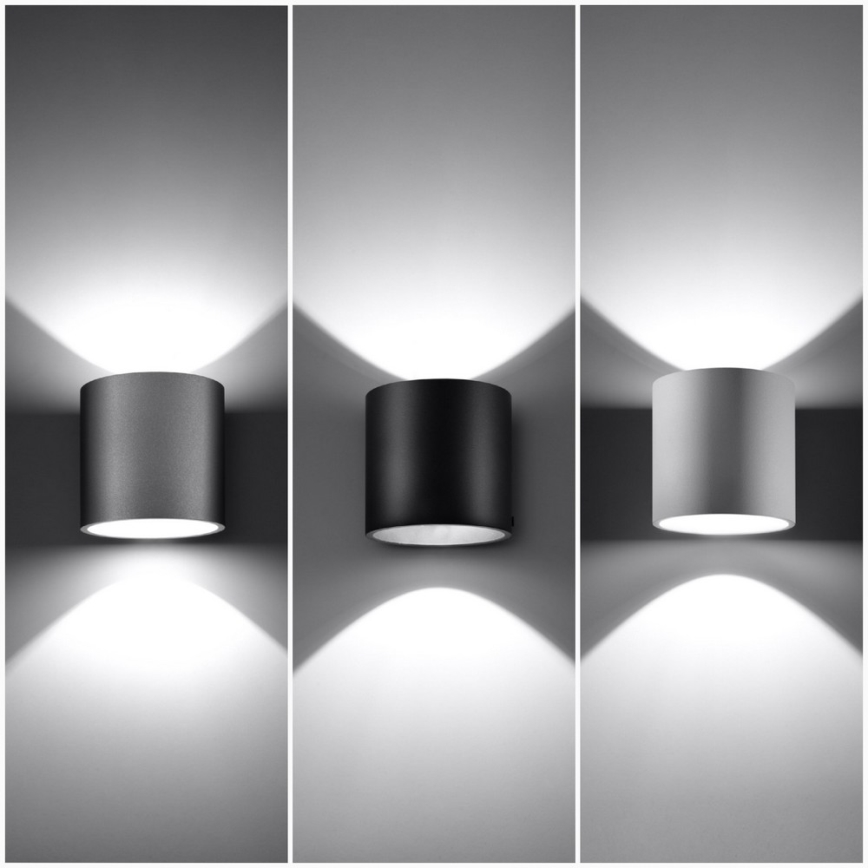 Foco de pared ORBIS 1 1xG9/40W/230V blanco