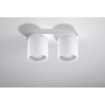 Foco ORBIS 2 2xGU10/40W/230V blanco