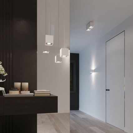Foco de pared QUAD 1 1xG9/8W/230V blanco