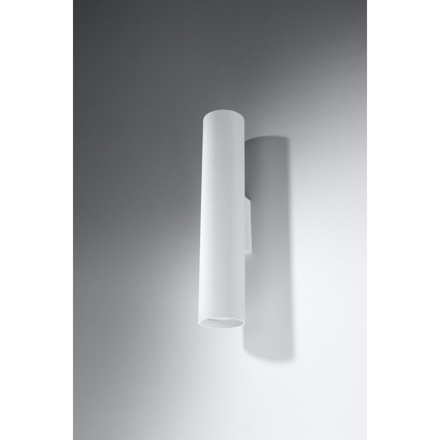 Aplique LAGOS 2xGU10/10W/230V blanco