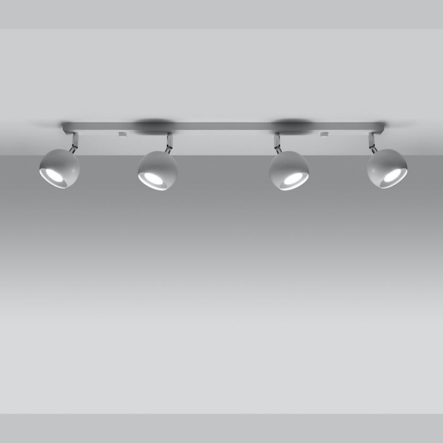 Foco de techo OCULARE 4xGU10/10W/230V