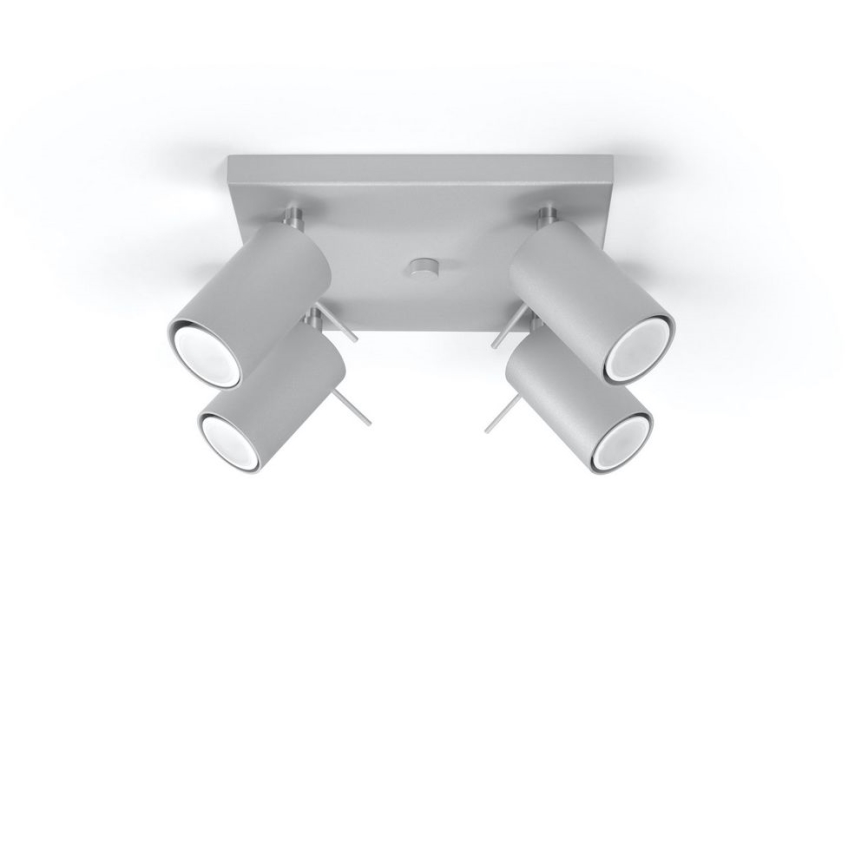 Foco de techo RING 4xGU10/10W/230V