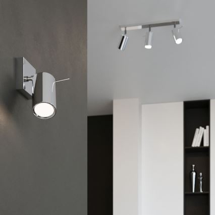 Foco de pared RING 1xGU10/10W/230V