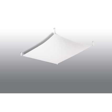 Lámpara de techo LED LUNA 2xG13/8,5W/230V 8x10,5 cm blanca