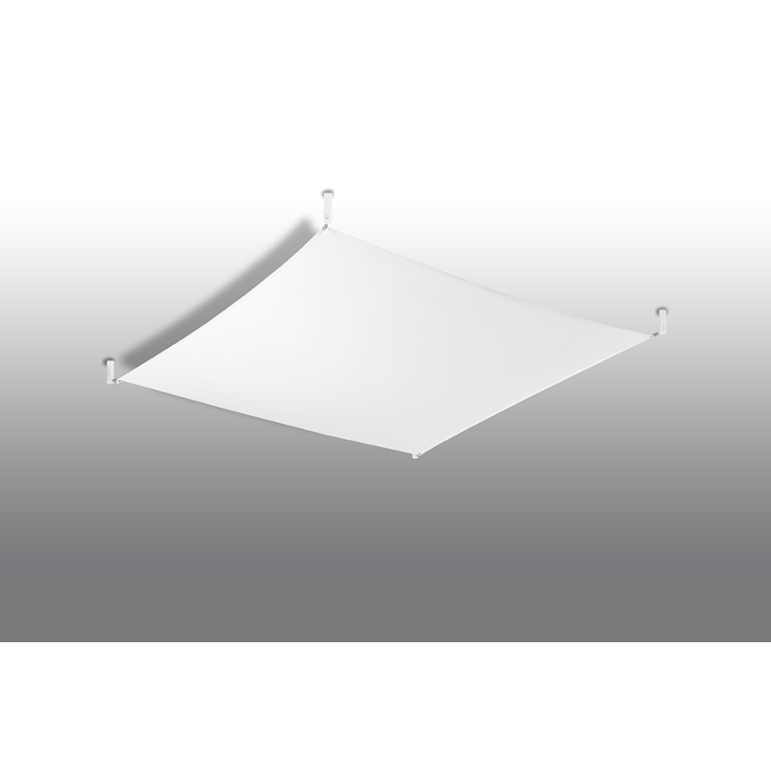 Lámpara de techo LED LUNA 4xG13/8,5W/230V 10,5x10,5 cm blanco