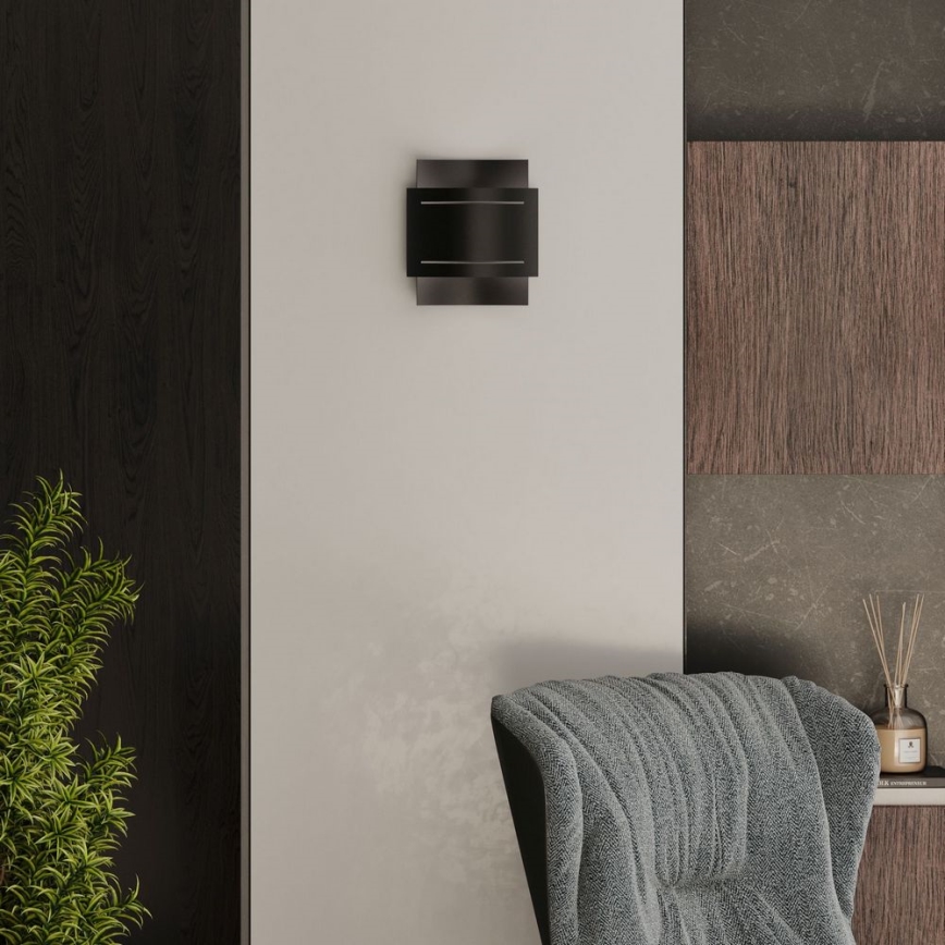 Aplique HESTIA 1xG9/40W/230V negro