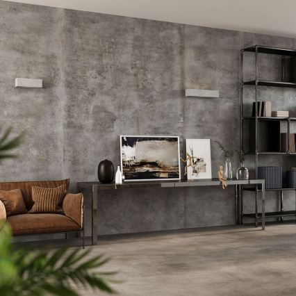 Aplique VEGA 2xE27/60W/230V 50 cm concreto