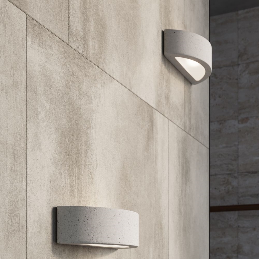 Aplique ATENA 1xE27/60W/230V concreto