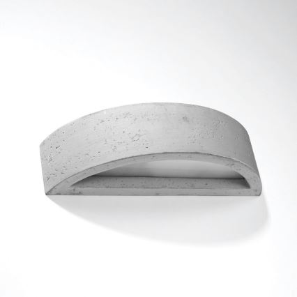 Aplique ATENA 1xE27/60W/230V concreto