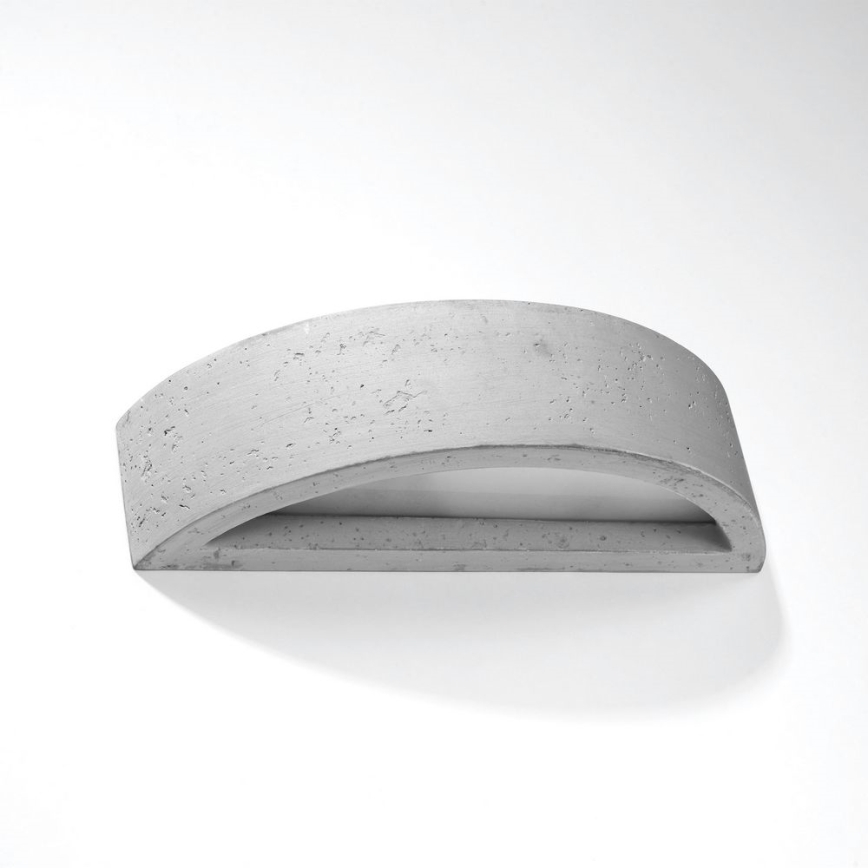 Aplique ATENA 1xE27/60W/230V concreto