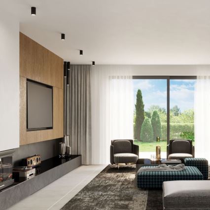 Foco LAGOS 1xGU10/10W/230V 60 cm negro