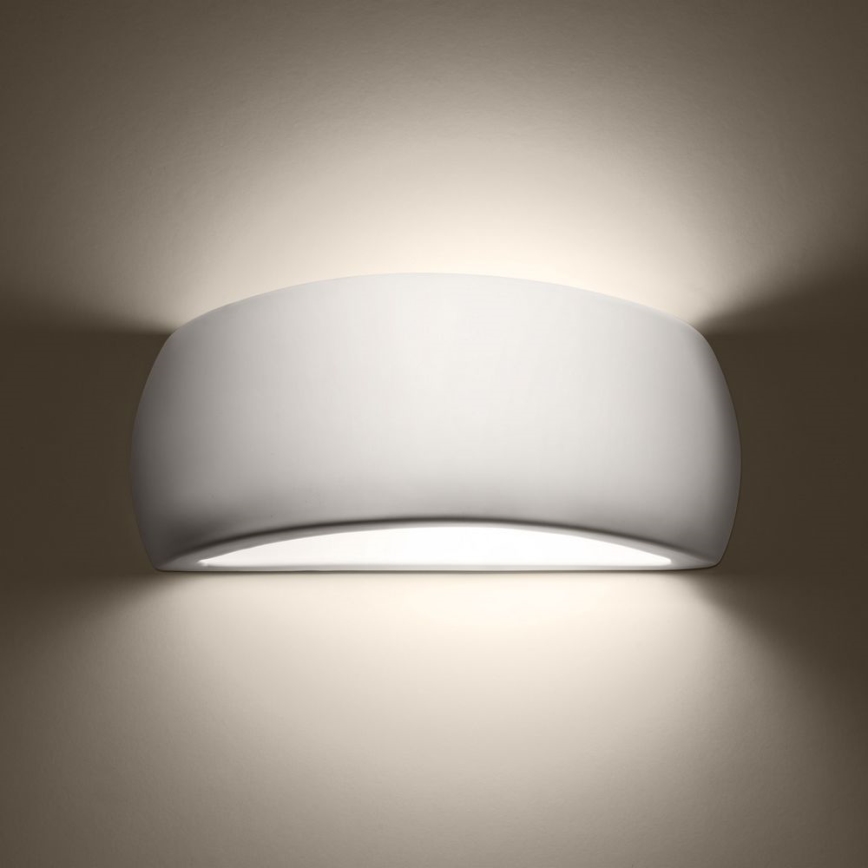 Aplique PONTIUS 1xG9/40W/230V blanco brillante
