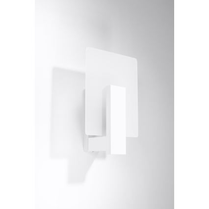 Aplique de pared LAPPO 1xE14/10W/230V blanco