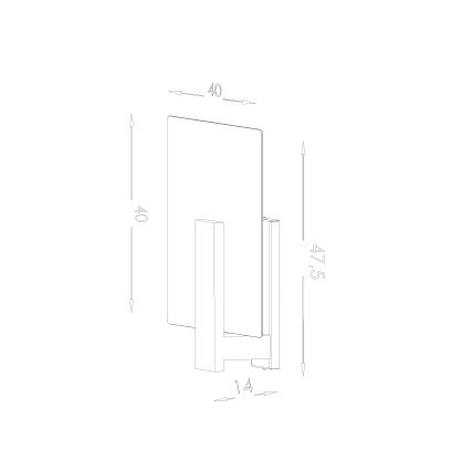 Lámpara de techo LAPPO 2xE27/15W/230V beige