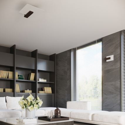 Aplique de pared LAPPO 1xE14/10W/230V wengué