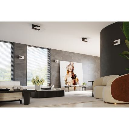 Lámpara de techo LAPPO 2xE27/15W/230V wengué