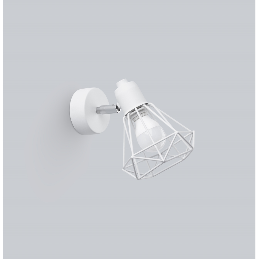 Aplique de pared ARTEMIS 1xE14/40W/230V blanco