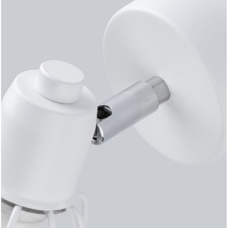 Aplique de pared ARTEMIS 1xE14/40W/230V blanco