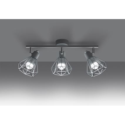 Lámpara de techo ARTEMIS 3xE14/40W/230V blanca
