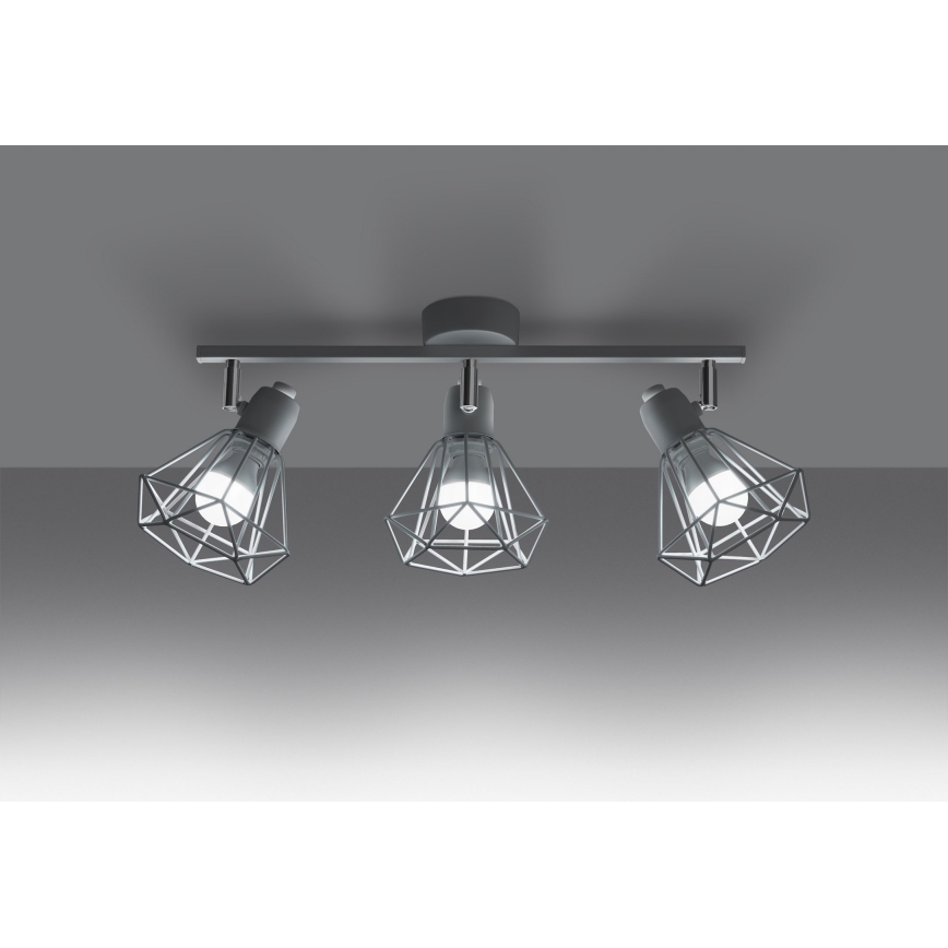 Lámpara de techo ARTEMIS 3xE14/40W/230V blanca