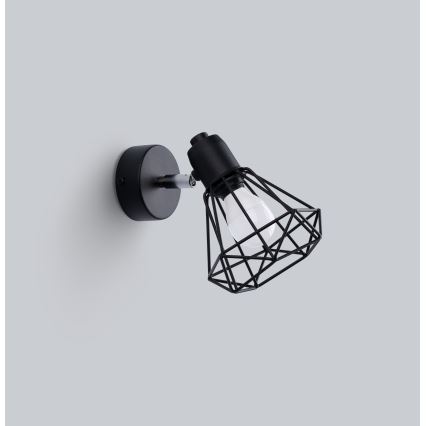 Foco de pared ARTEMIS 1xE14/40W/230V negro
