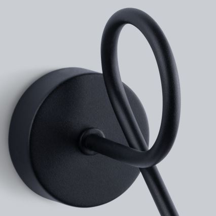 Lámpara de pared ARTEMIS 1xE14/40W/230V negra