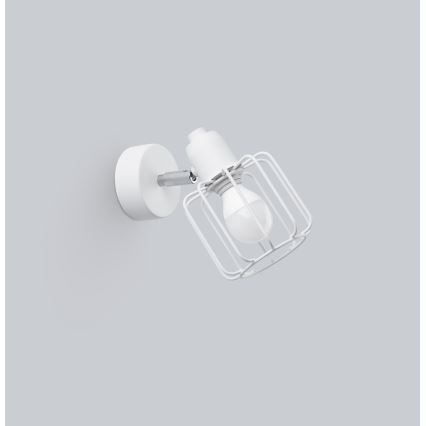 Aplique de pared BELUCI 1xE14/40W/230V blanco