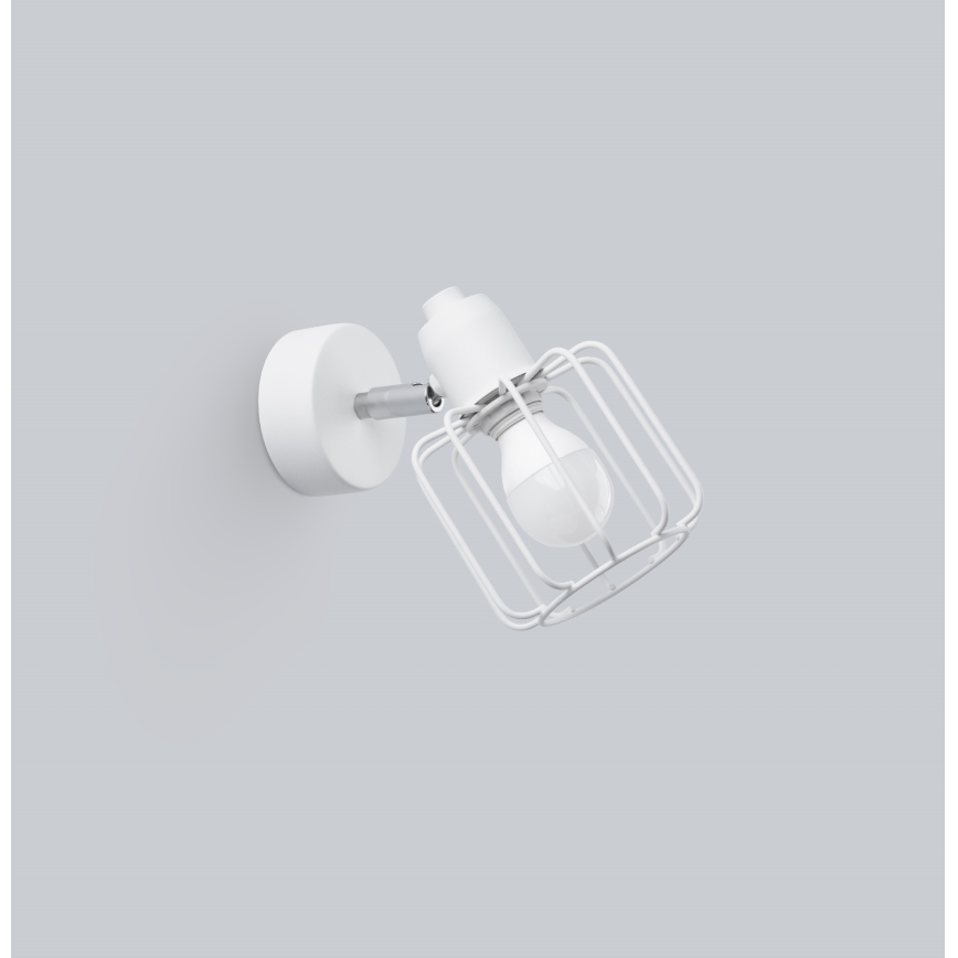 Aplique de pared BELUCI 1xE14/40W/230V blanco