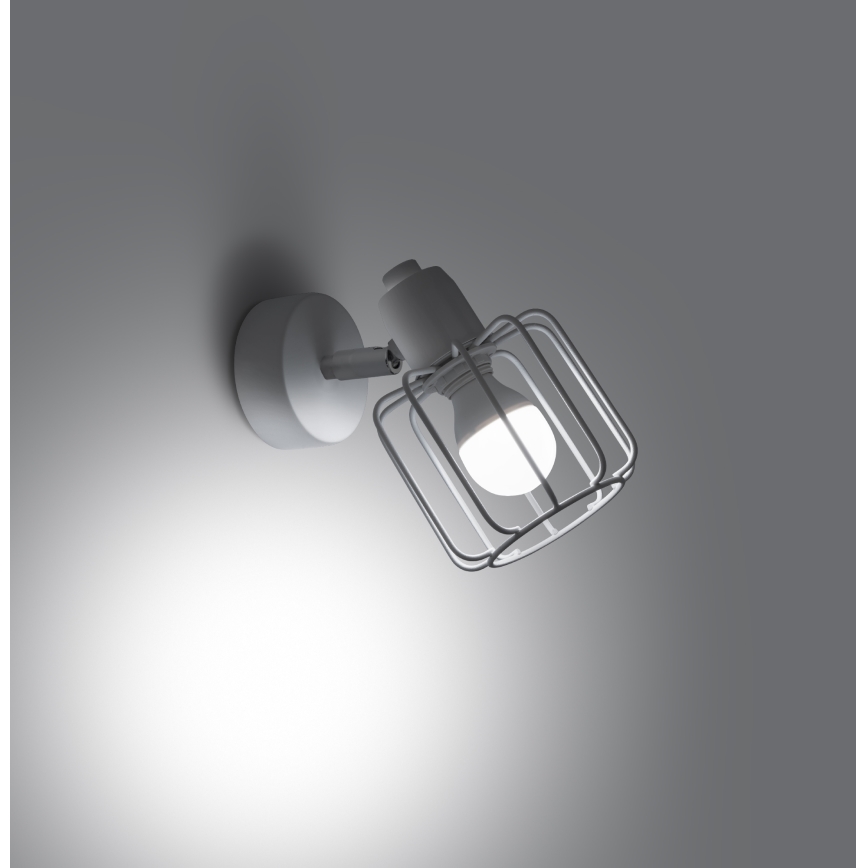 Aplique de pared BELUCI 1xE14/40W/230V blanco