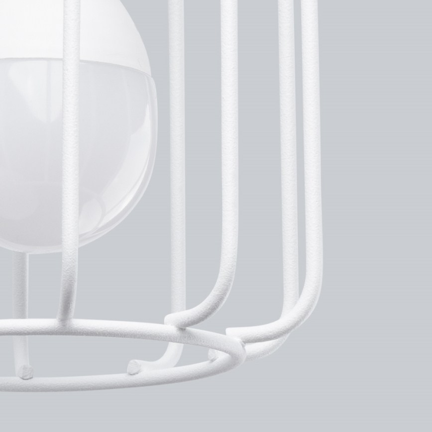 Aplique de pared BELUCI 1xE14/40W/230V blanco