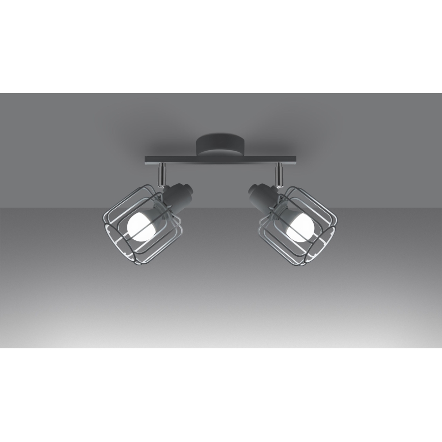 Lámpara de techo BELUCI 2xE14/40W/230V blanca