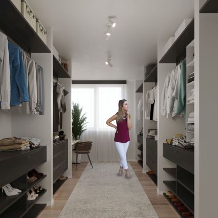 Aplique de pared con foco LEMMI 1xGU10/40W/230V blanco