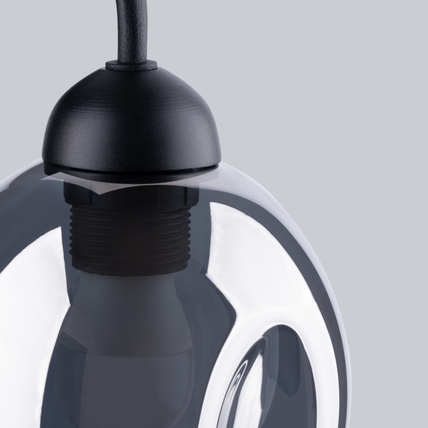 Lámpara de pared FILLAN 1xE27/60W/230V negra