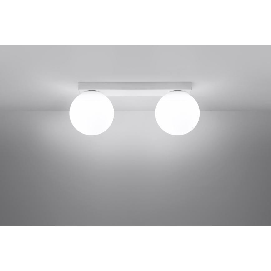 Plafón YOLI 2xG9/12W/230V blanco