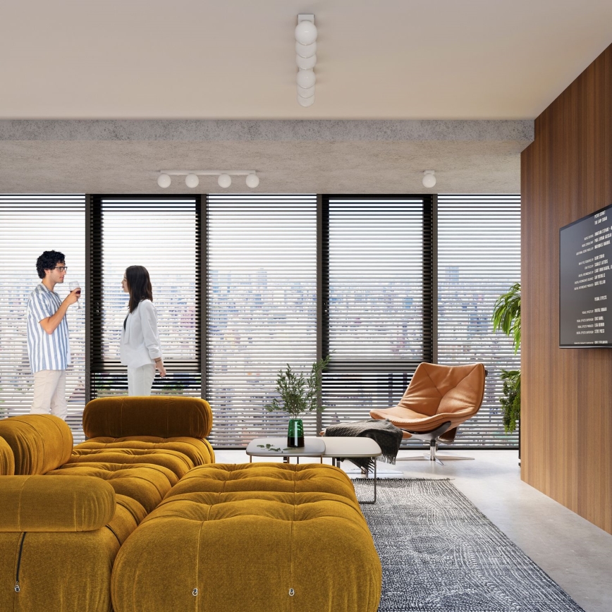 Lámpara de techo YOLI 4xG9/12W/230V blanca