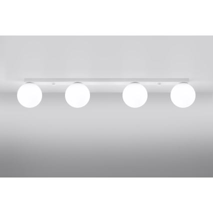 Lámpara de techo YOLI 4xG9/12W/230V blanca